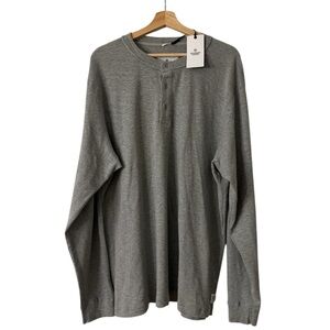 Reigning Champion Slub Henley NWT, Made in Canada XXL